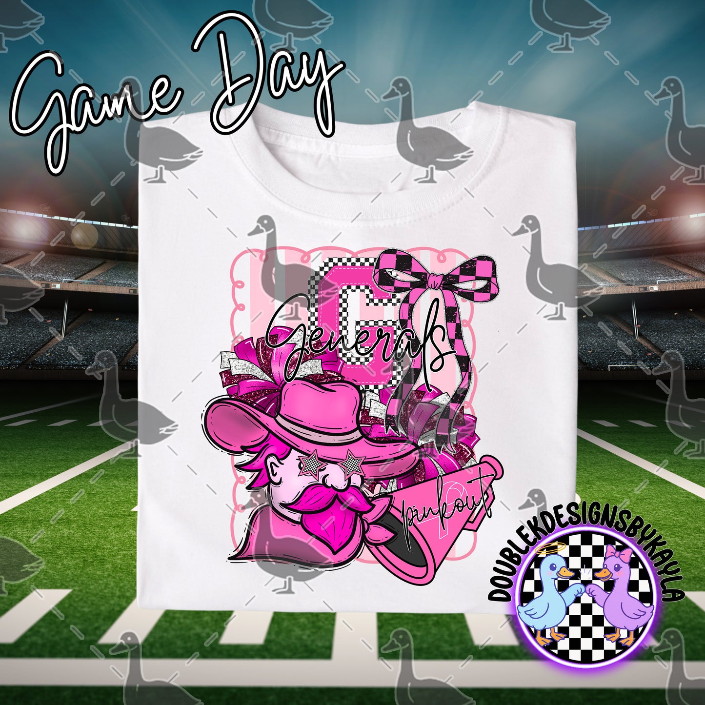 Pink Out Game Day Spirit Series – Multiple Team Options + Bundle