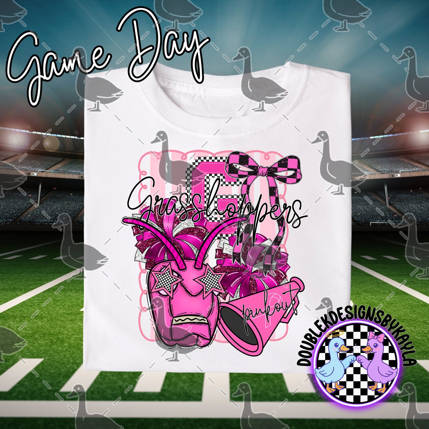 Pink Out Game Day Spirit Series – Multiple Team Options + Bundle
