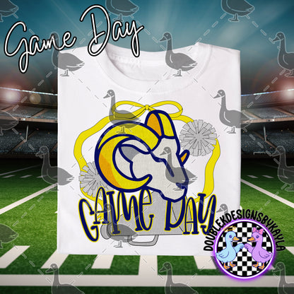 Game Day Bow Squad | 32-Team Bundle or Individual Digital PNG Files