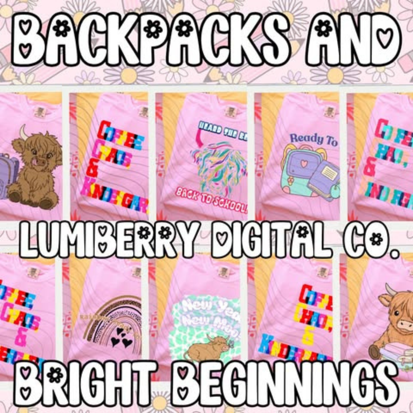 BACKPACKS AND BRIGHT BEGINNINGS COLLAB