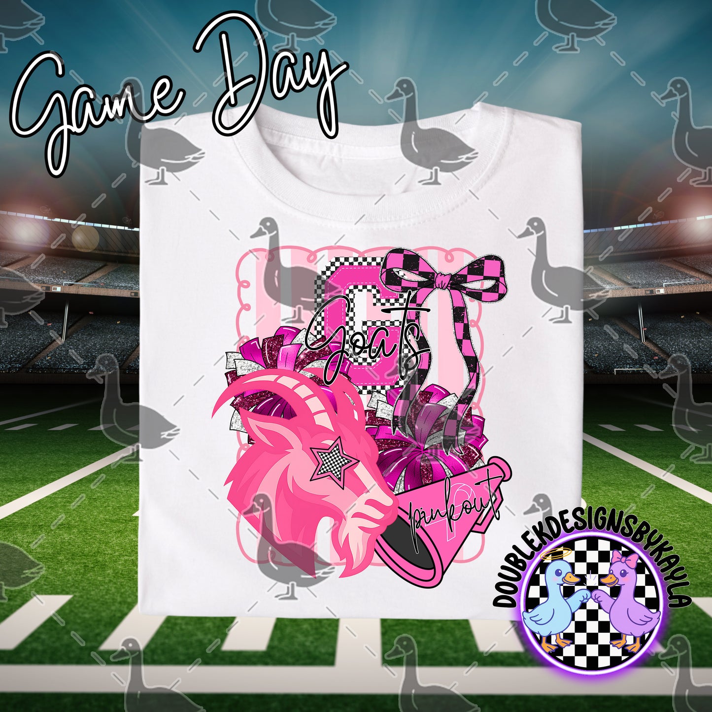 Pink Out Game Day Spirit Series – Multiple Team Options + Bundle