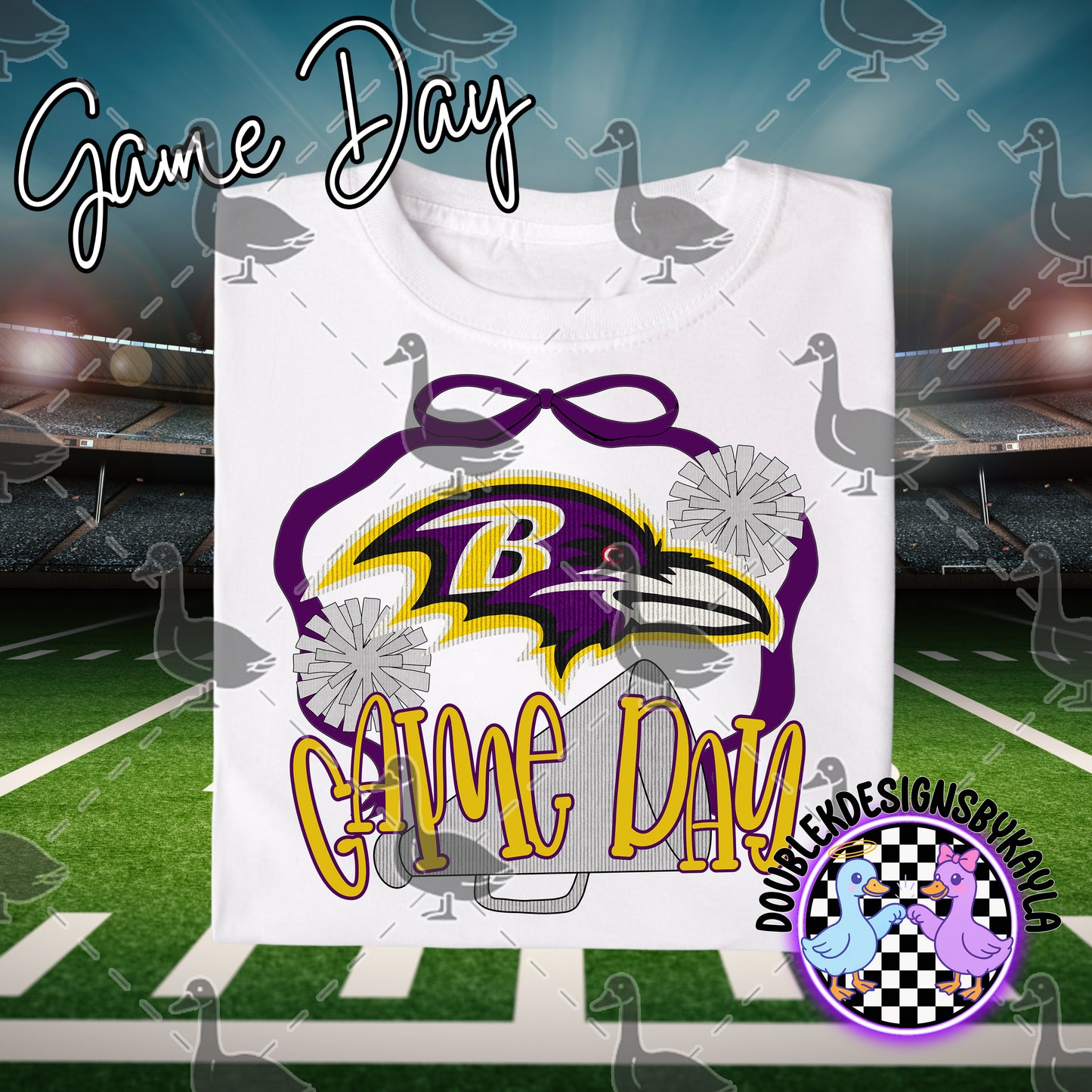 Game Day Bow Squad | 32-Team Bundle or Individual Digital PNG Files