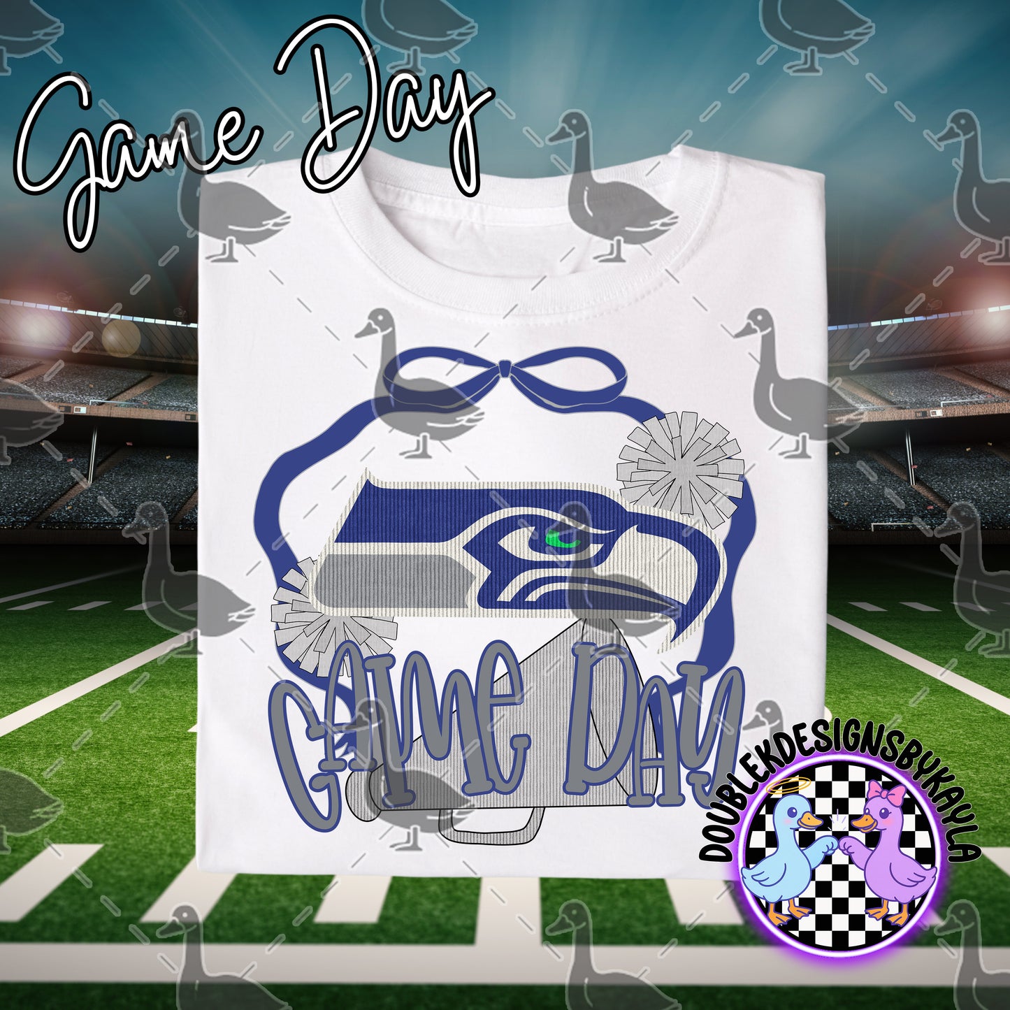 Game Day Bow Squad | 32-Team Bundle or Individual Digital PNG Files