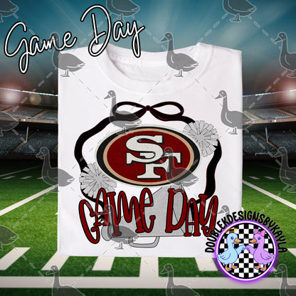 Game Day Bow Squad | 32-Team Bundle or Individual Digital PNG Files