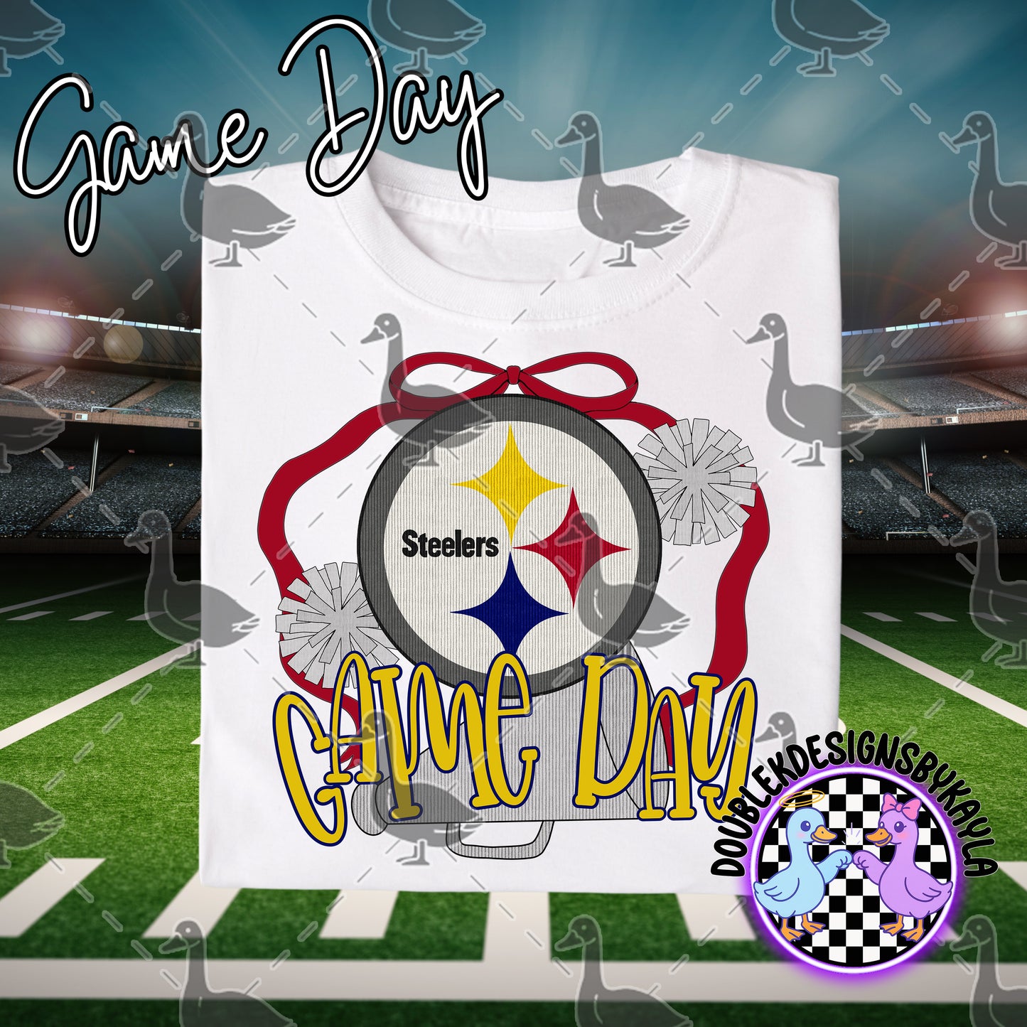 Game Day Bow Squad | 32-Team Bundle or Individual Digital PNG Files