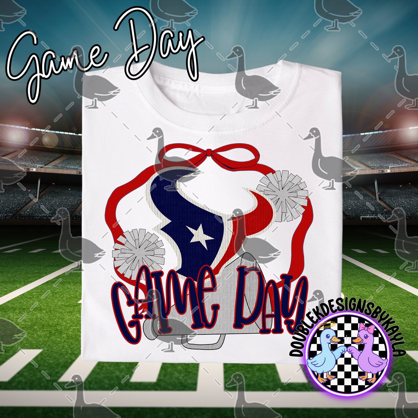 Game Day Bow Squad | 32-Team Bundle or Individual Digital PNG Files