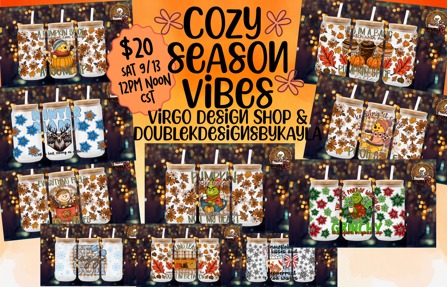 COZY SEASON VIBES COLLAB WITH VIRGO DESIGN SHOP