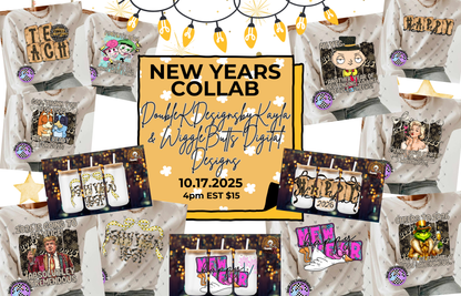 NEW YEARS COLLAB WITH WIGGLEBUTTS DIGITAL DESIGNS
