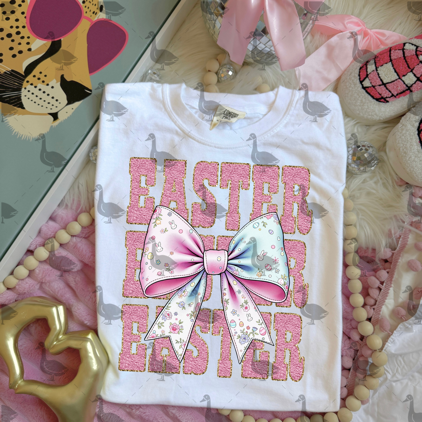 EASTER STACKED WITH BOW
