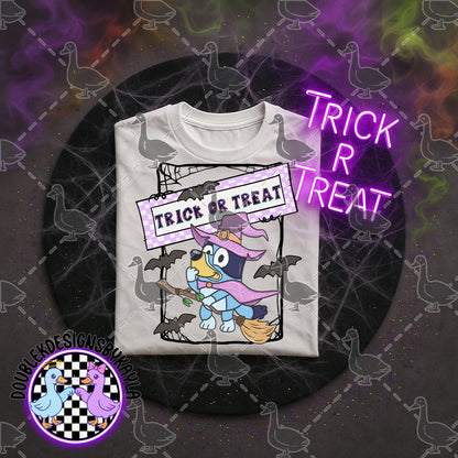 Halloween Trick or Treat Digital Design – 17 Character Styles (PNG)