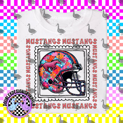 Gridiron Galaxy - Helmet PNG – Digital Design