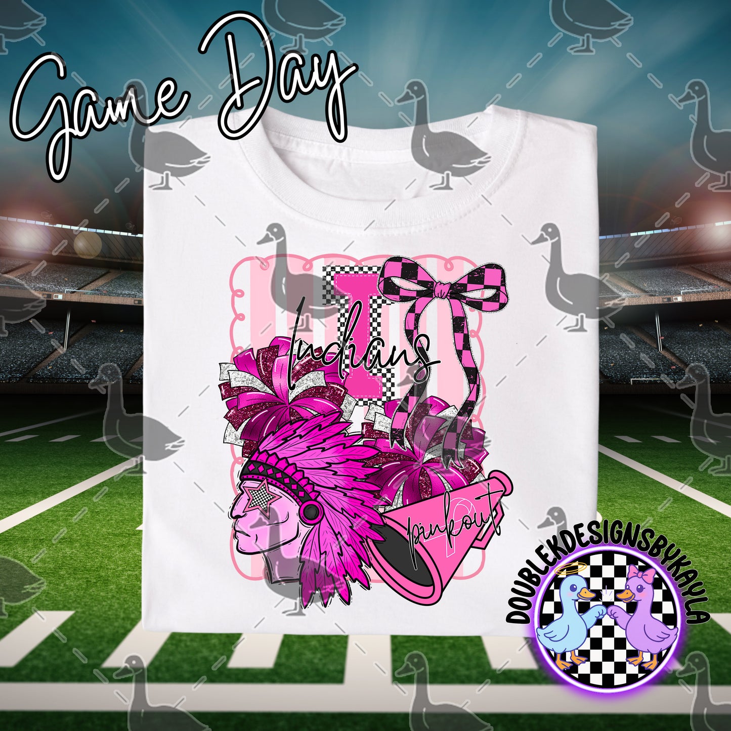 Pink Out Game Day Spirit Series – Multiple Team Options + Bundle