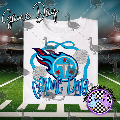 Game Day Bow Squad | 32-Team Bundle or Individual Digital PNG Files