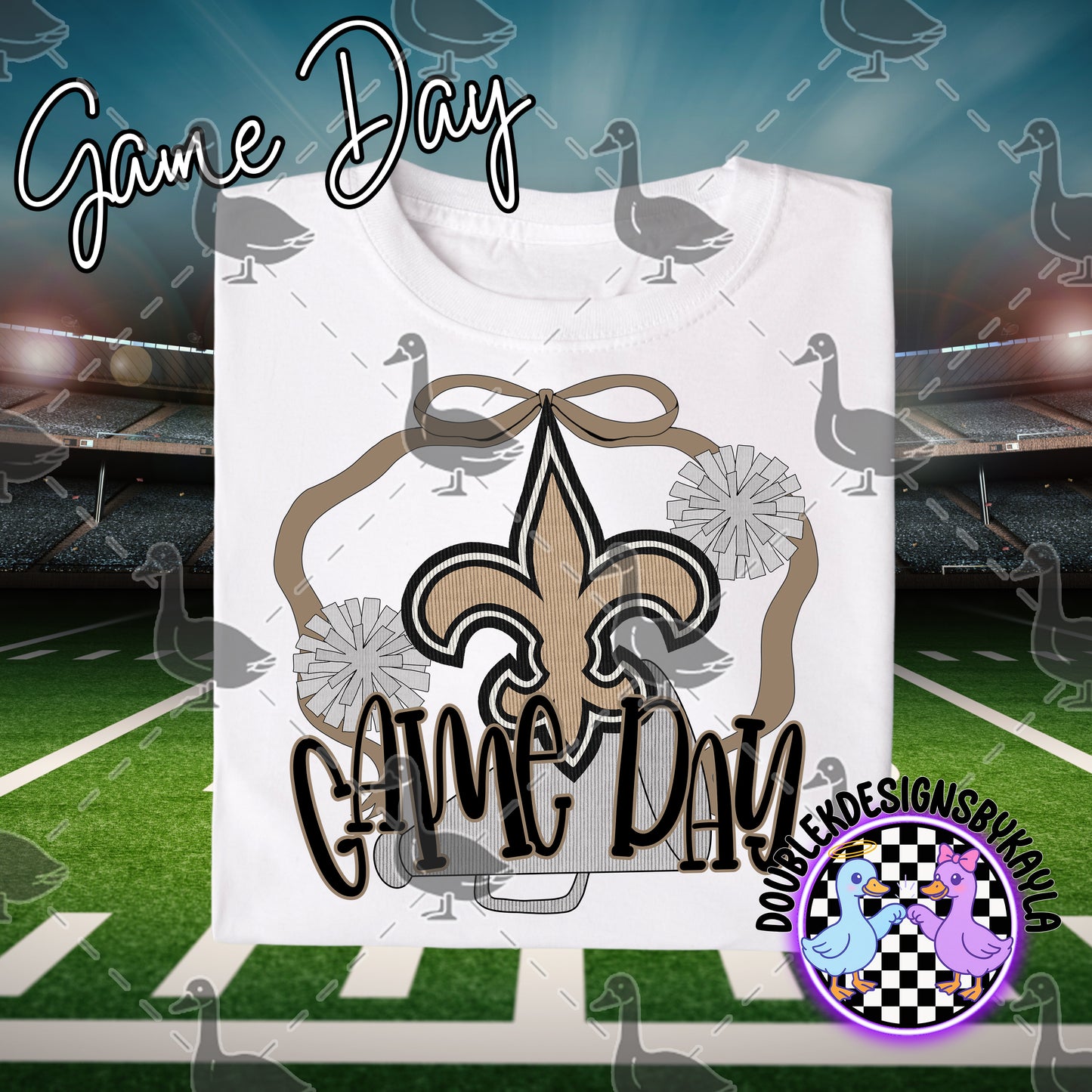 Game Day Bow Squad | 32-Team Bundle or Individual Digital PNG Files