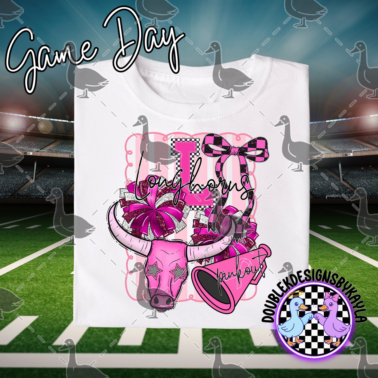 Pink Out Game Day Spirit Series – Multiple Team Options + Bundle