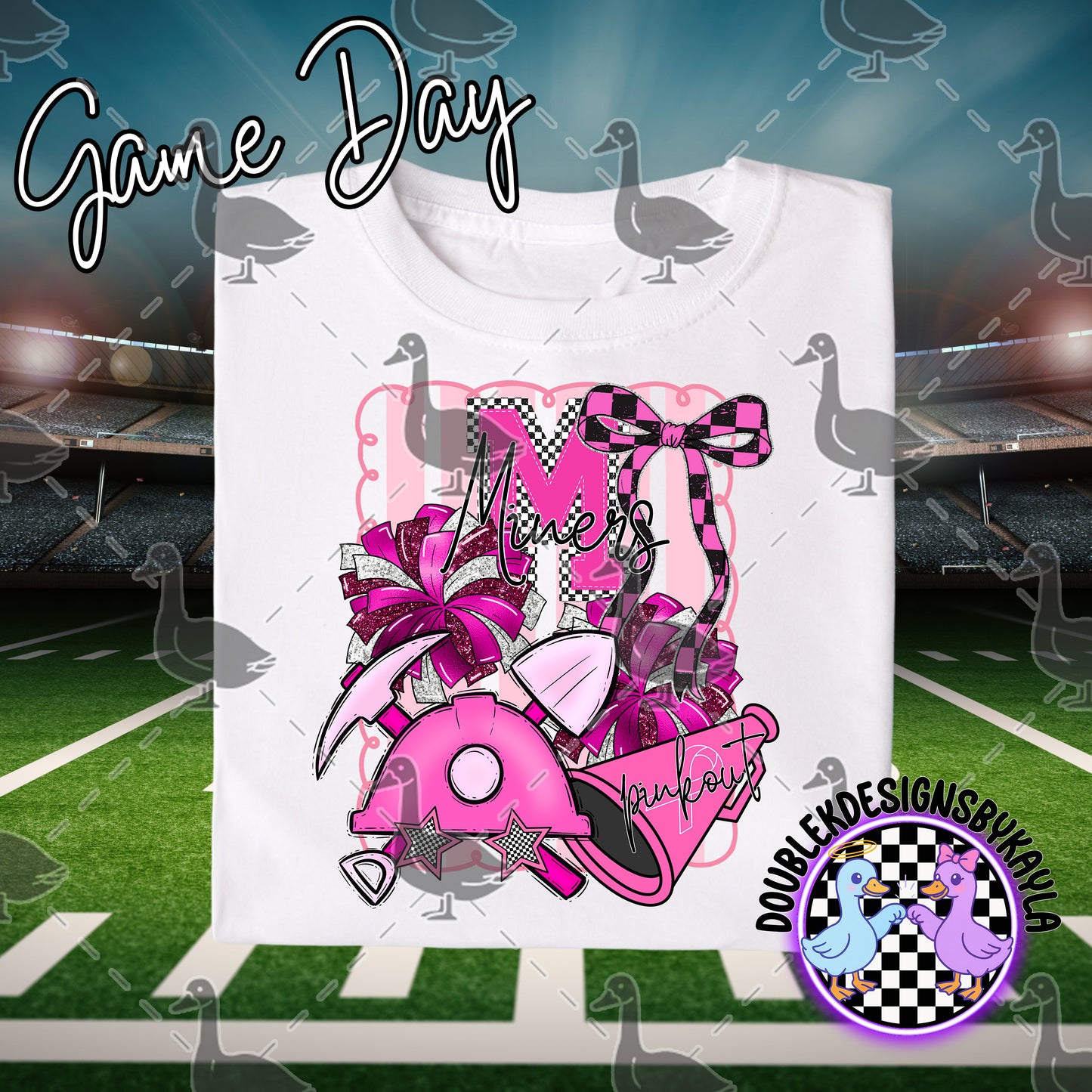 Pink Out Game Day Spirit Series – Multiple Team Options + Bundle