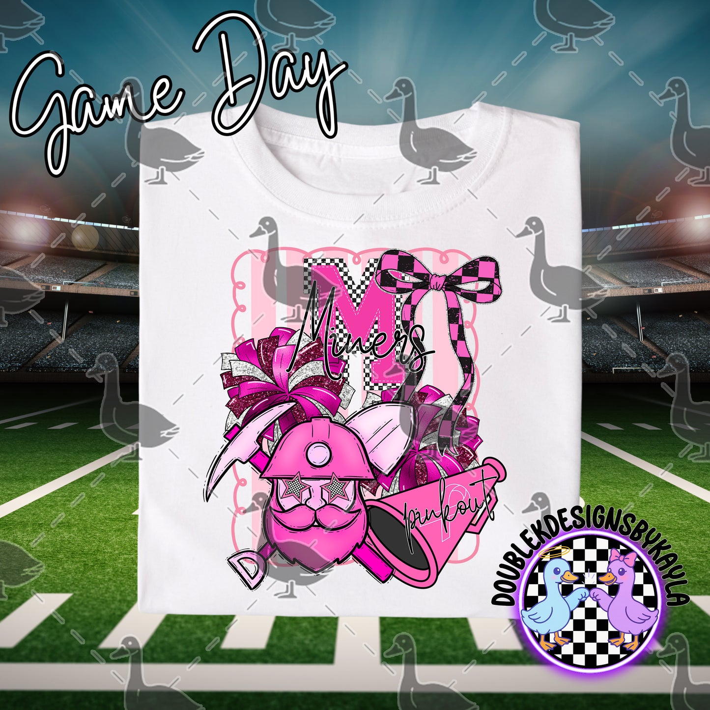 Pink Out Game Day Spirit Series – Multiple Team Options + Bundle