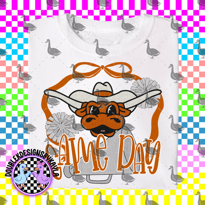 Game Day Bow + Pom Graphic Design Bundle – 16 Team-Inspired PNGs