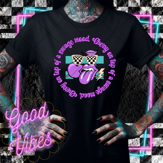 CHERRY ON TOP OF A SAVAGE MOOD "PURPLE"