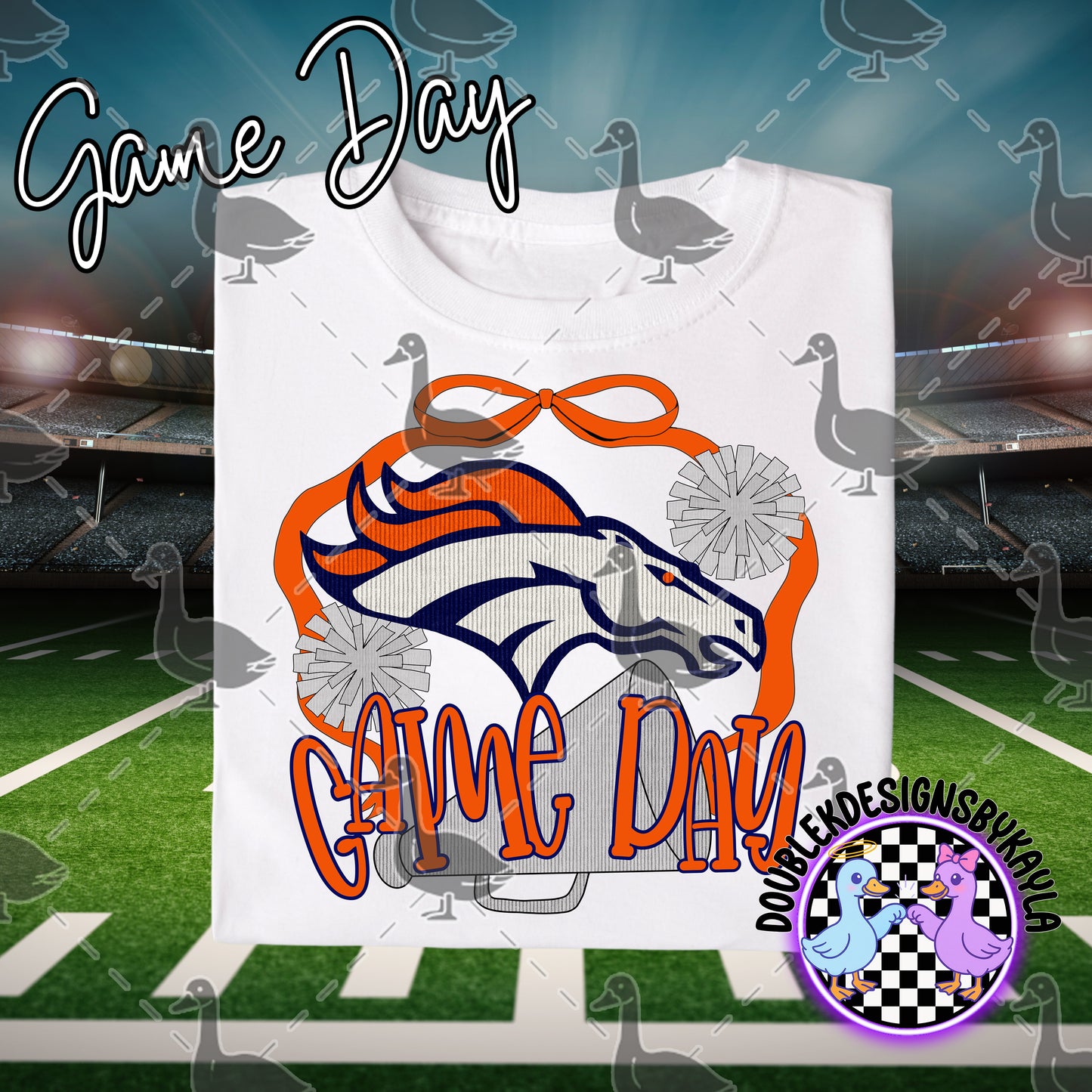 Game Day Bow Squad | 32-Team Bundle or Individual Digital PNG Files
