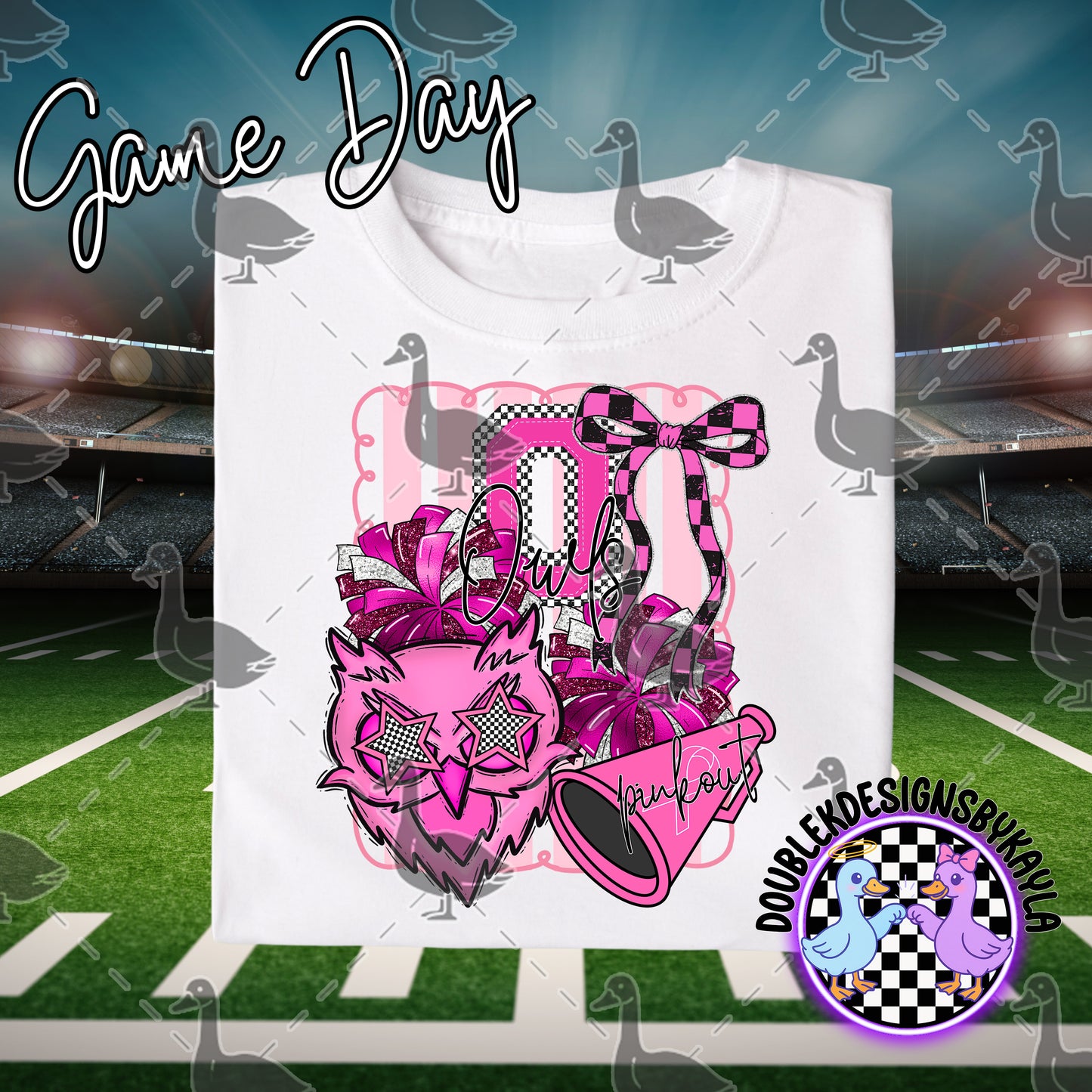 Pink Out Game Day Spirit Series – Multiple Team Options + Bundle