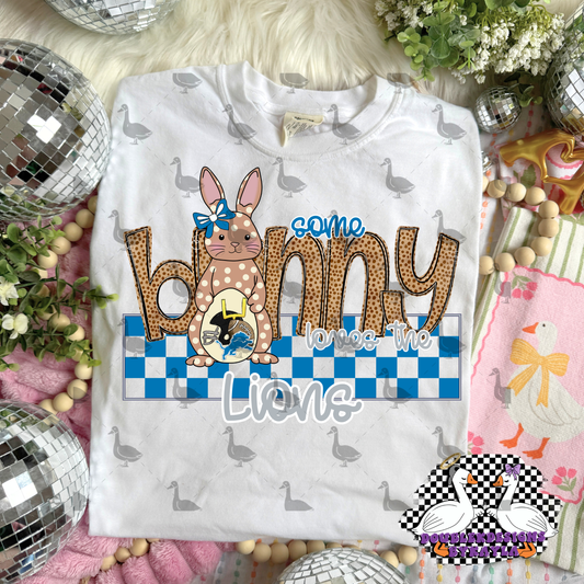 Some bunny loves the Lions