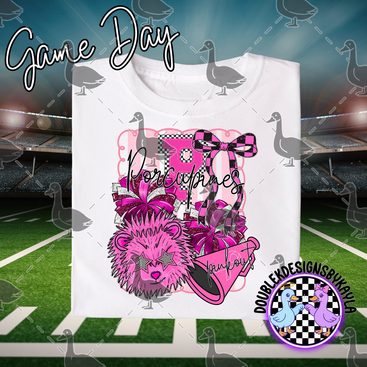 Pink Out Game Day Spirit Series – Multiple Team Options + Bundle