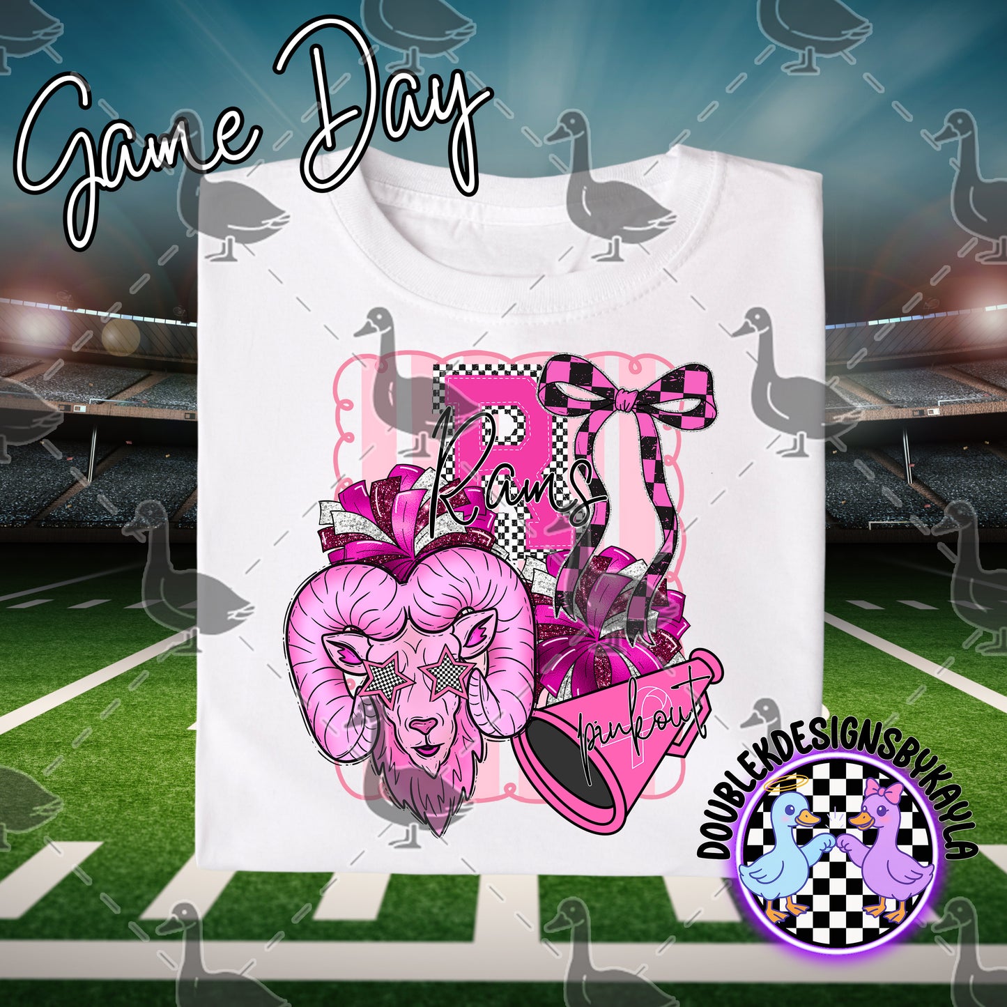 Pink Out Game Day Spirit Series – Multiple Team Options + Bundle