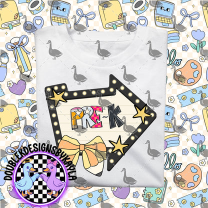 Starstruck Grades – Back to School PNG Bundle | Pre-K to 5th Grade Digital Designs
