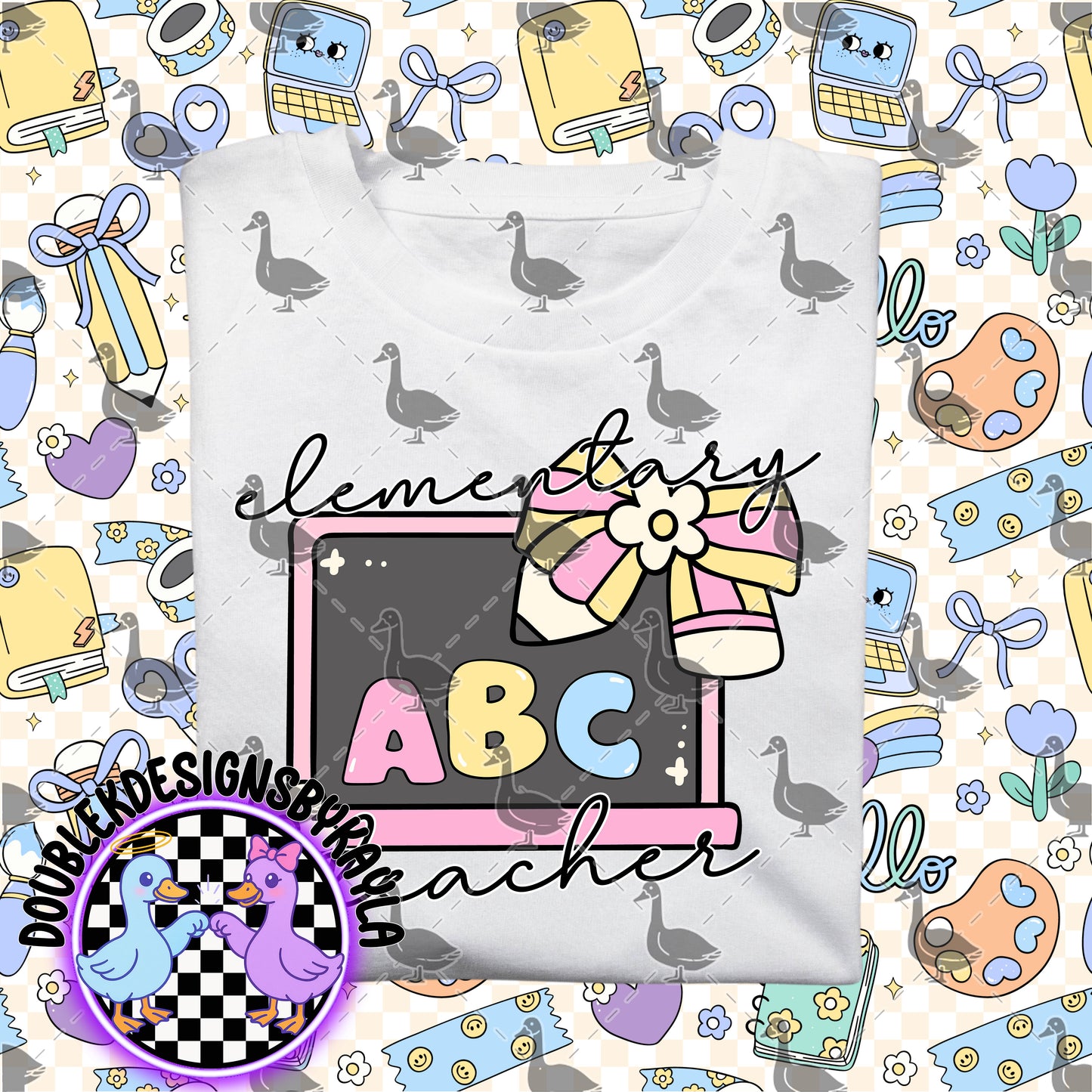 Teach Me Pretty – School Staff Shirt PNGs