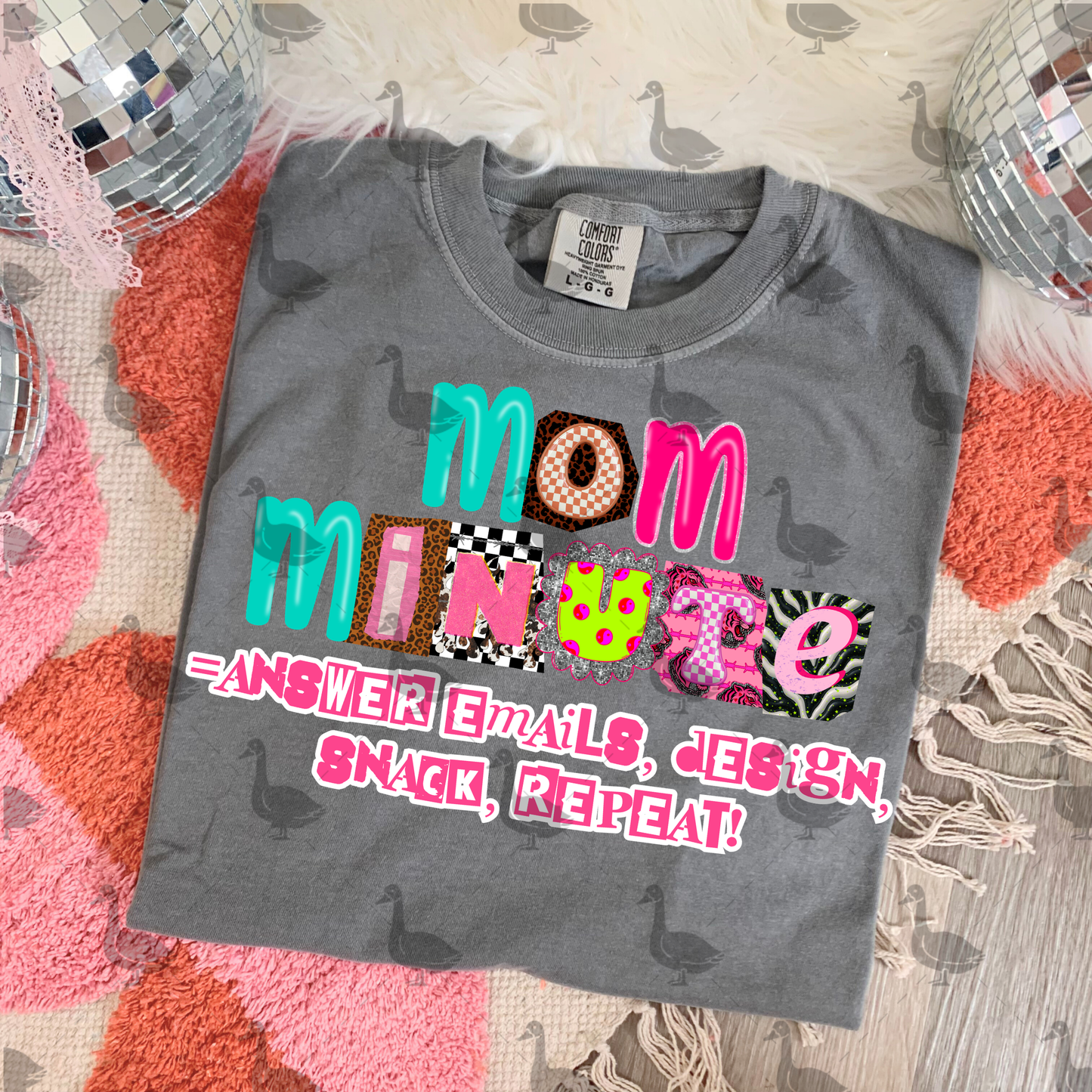 Mom Minutes Emails Design Snack Repeat PNK