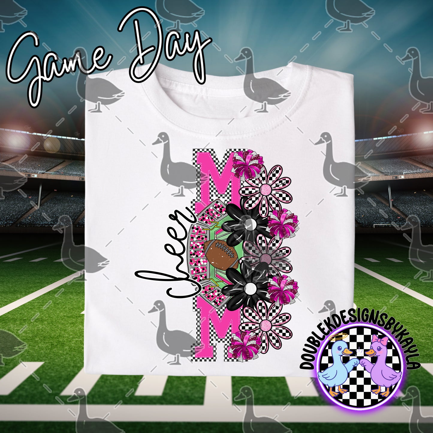 Game Day - Floral Mom Series | Cheer & Football Mom PNGs