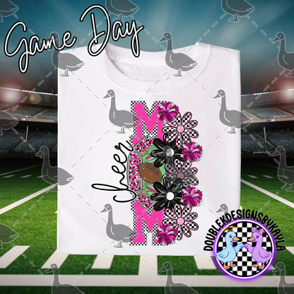 Game Day - Floral Mom Series | Cheer & Football Mom PNGs