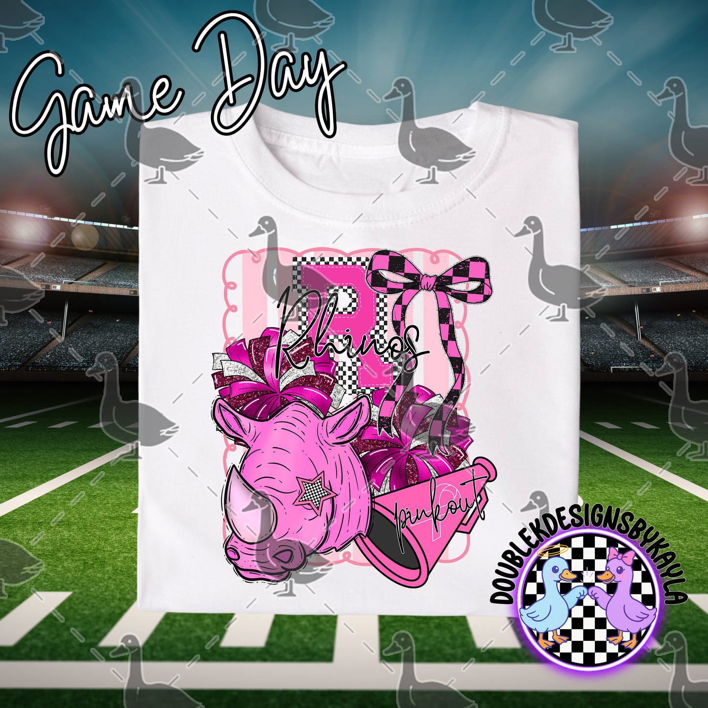 Pink Out Game Day Spirit Series – Multiple Team Options + Bundle