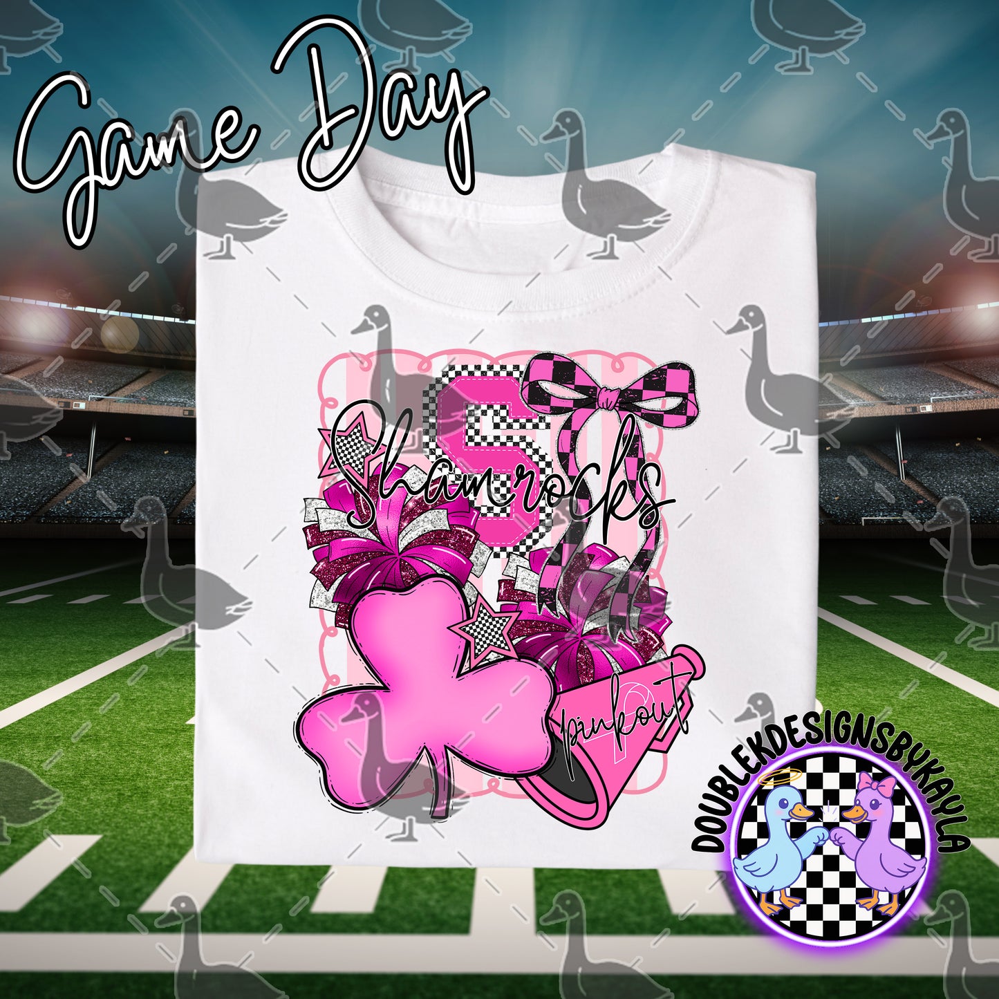 Pink Out Game Day Spirit Series – Multiple Team Options + Bundle