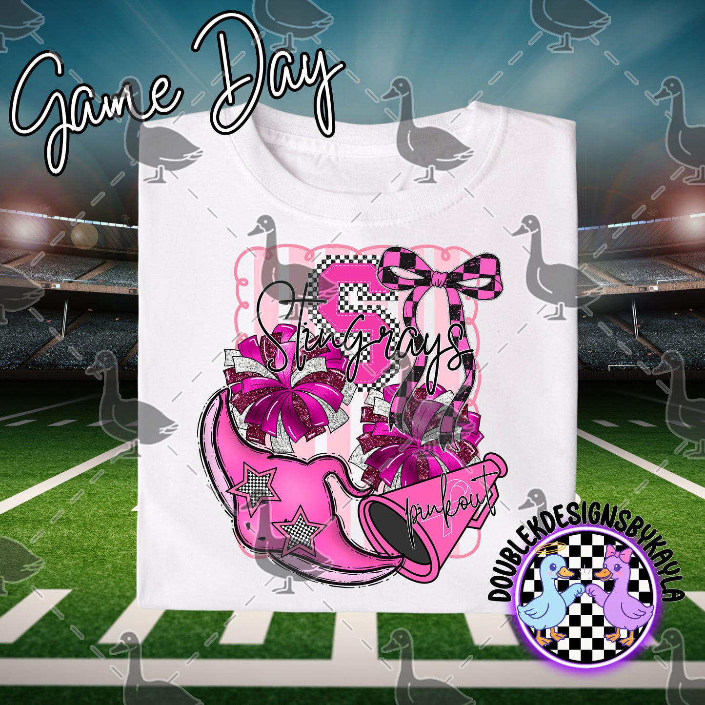 Pink Out Game Day Spirit Series – Multiple Team Options + Bundle