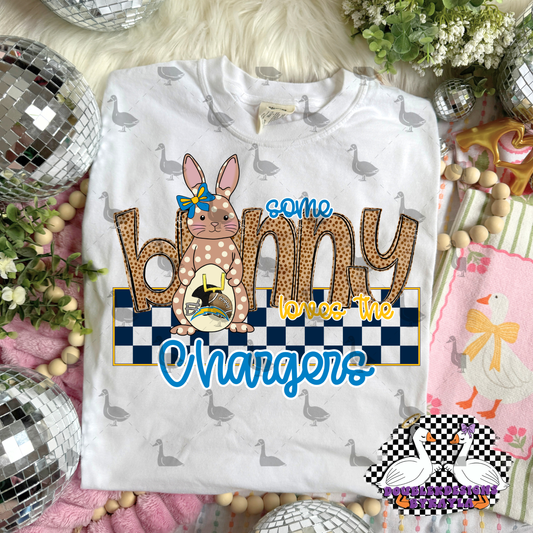 Some bunny loves the Chargers