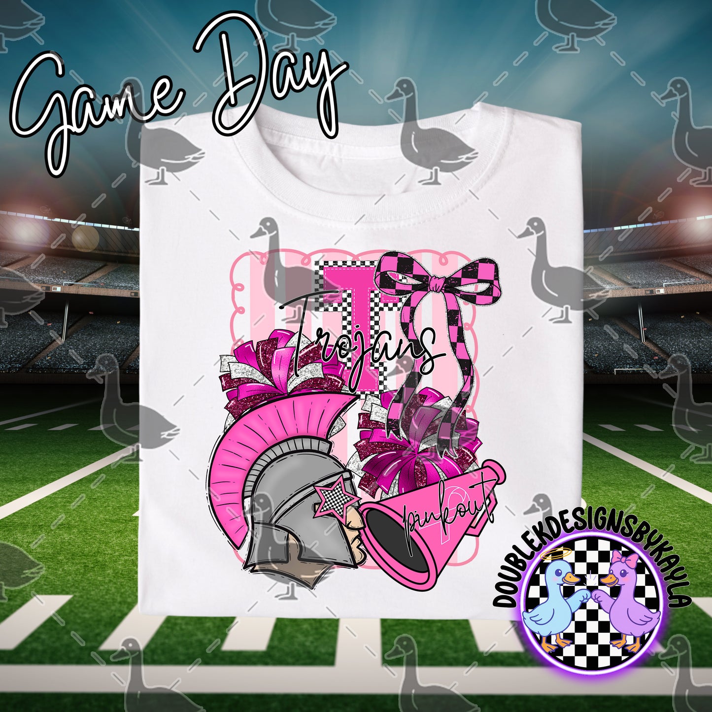 Pink Out Game Day Spirit Series – Multiple Team Options + Bundle