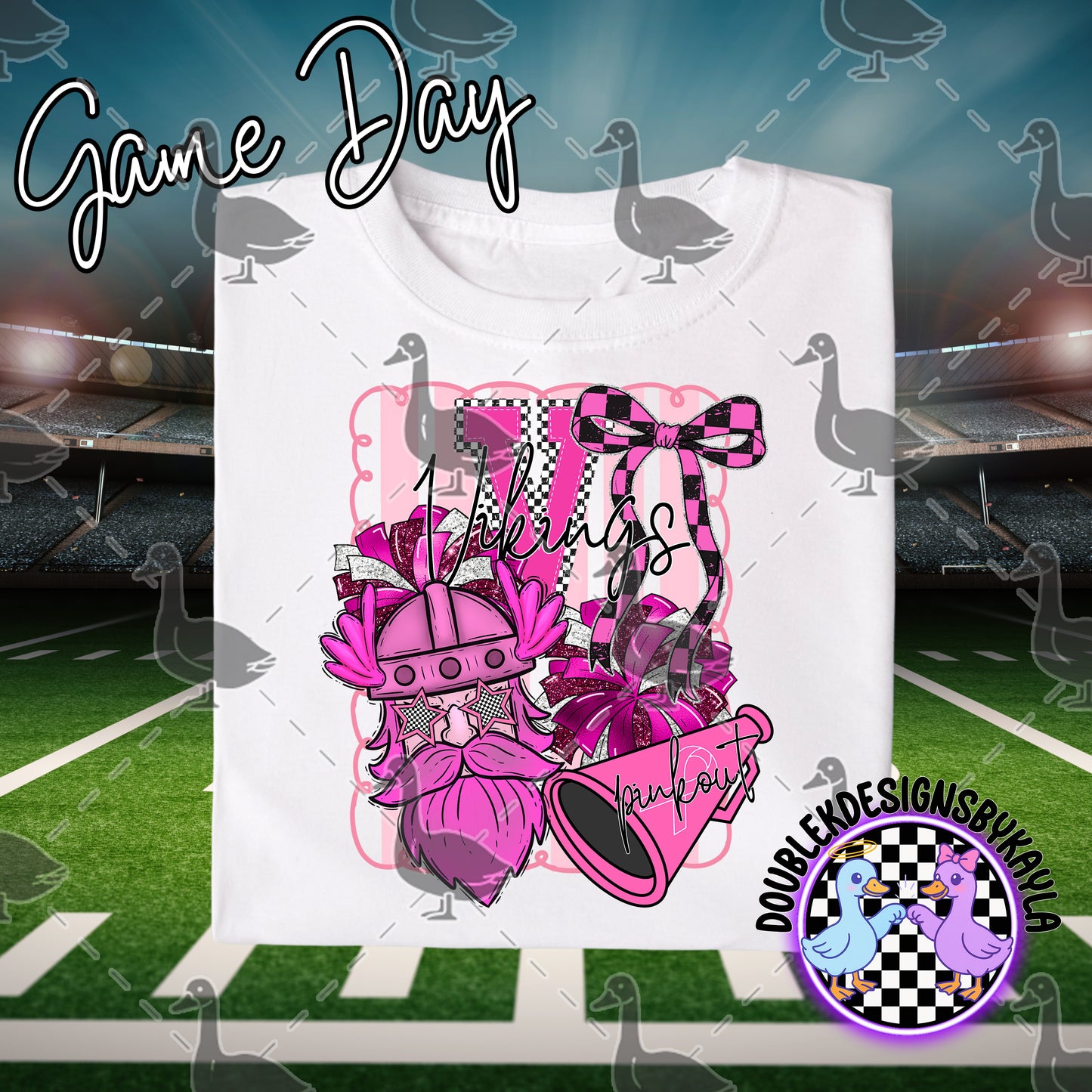Pink Out Game Day Spirit Series – Multiple Team Options + Bundle