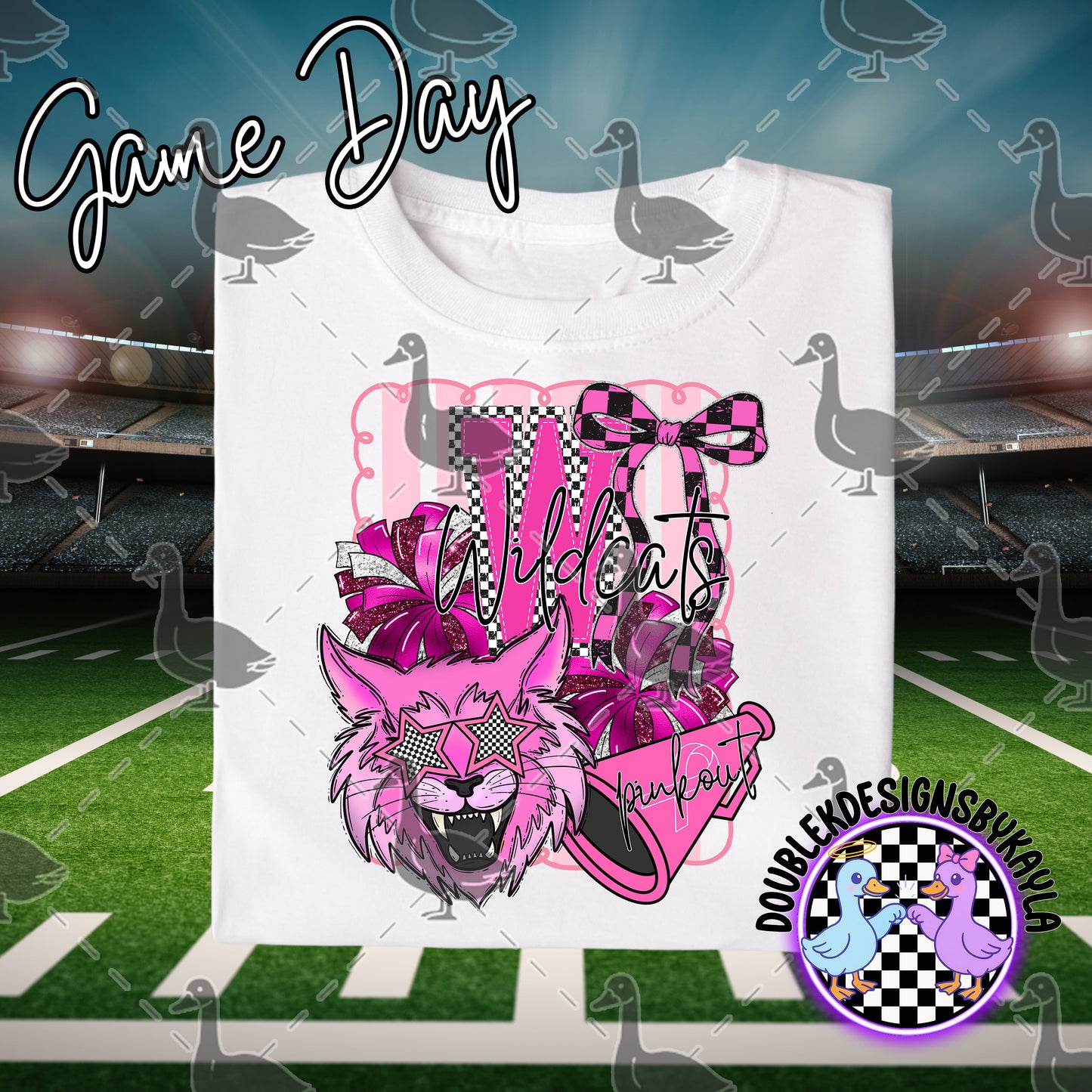 Pink Out Game Day Spirit Series – Multiple Team Options + Bundle