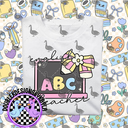 Teach Me Pretty – School Staff Shirt PNGs