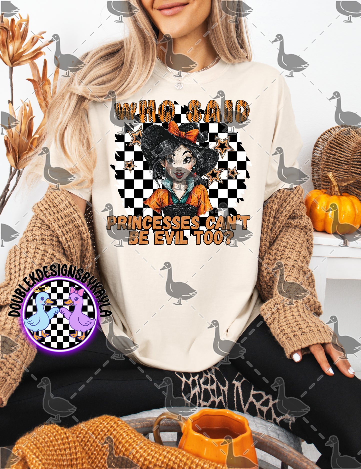 Who Said Princesses Can’t Be Evil Too | Halloween Princess Witch Digital Design