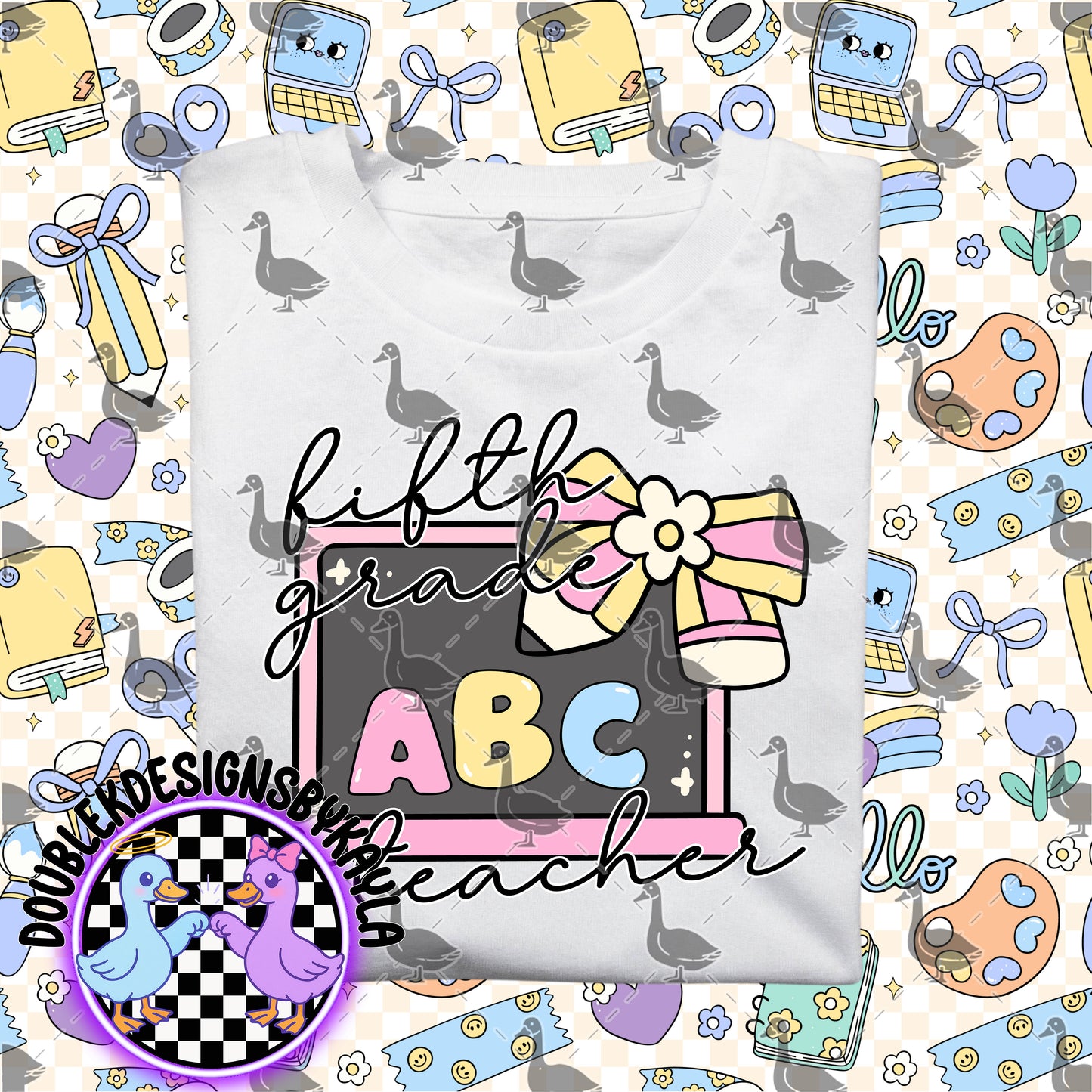 Teach Me Pretty – School Staff Shirt PNGs