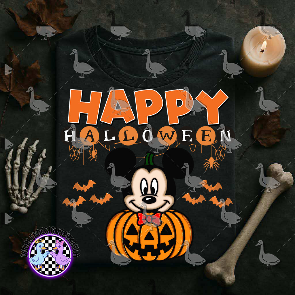 Happy Halloween Pumpkin Pals Digital Design