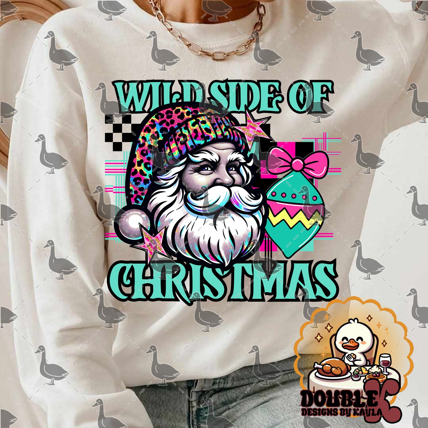 Wild Side of Christmas Digital Design