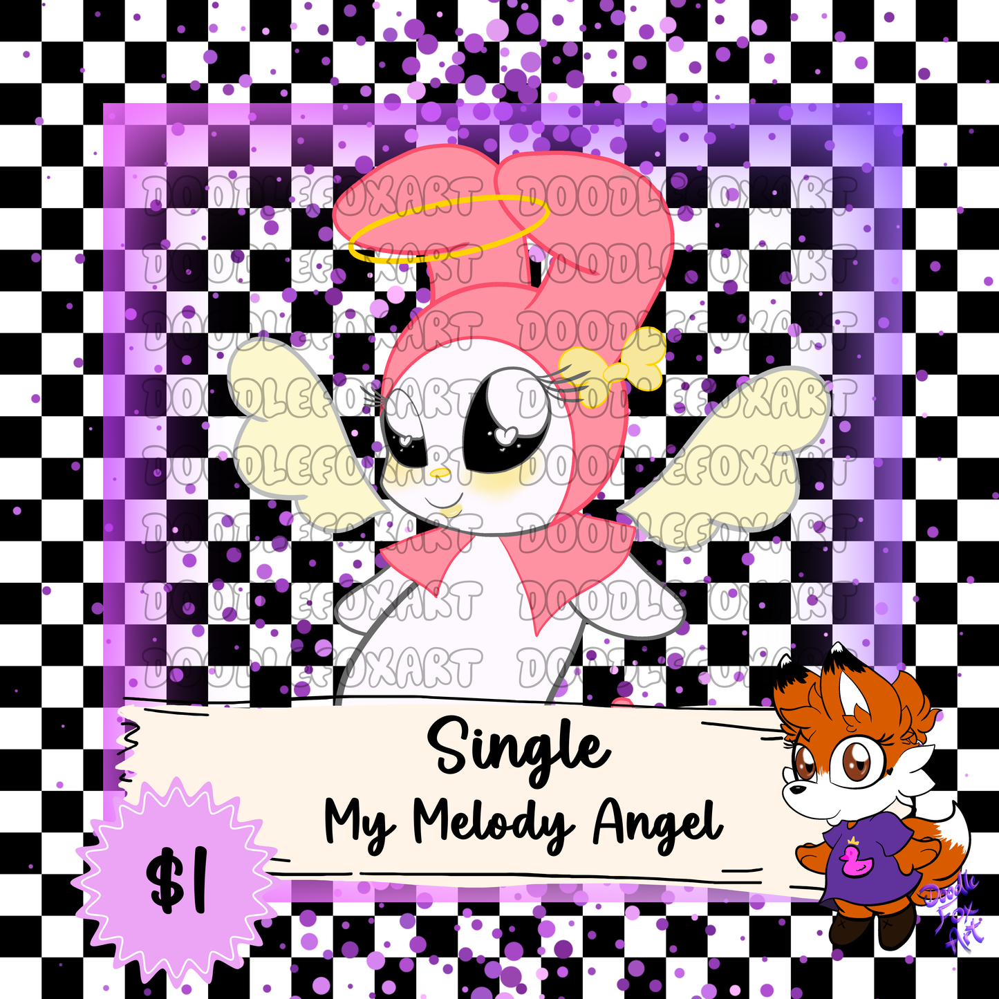 Single My Melody Angel Ghost