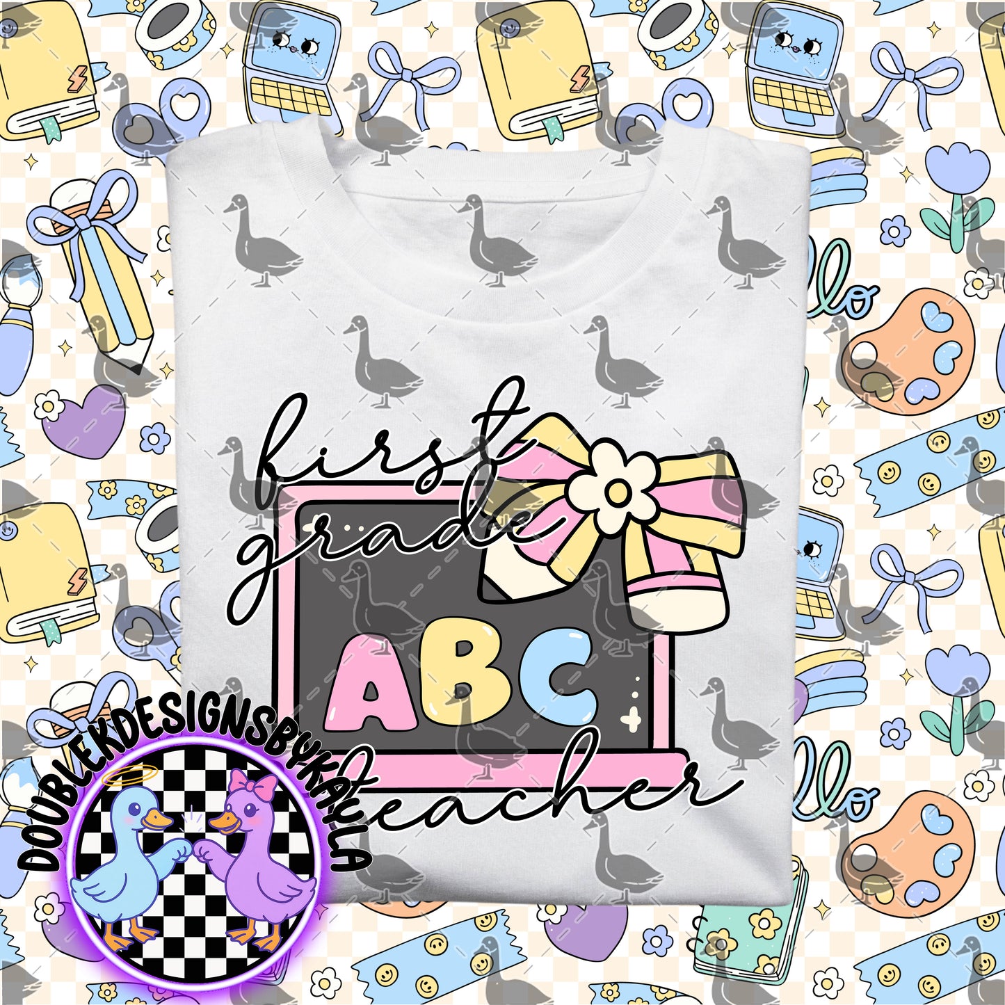 Teach Me Pretty – School Staff Shirt PNGs