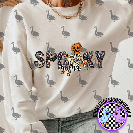 Spooky Mama & Spooky Mini – Halloween Digital Design Set