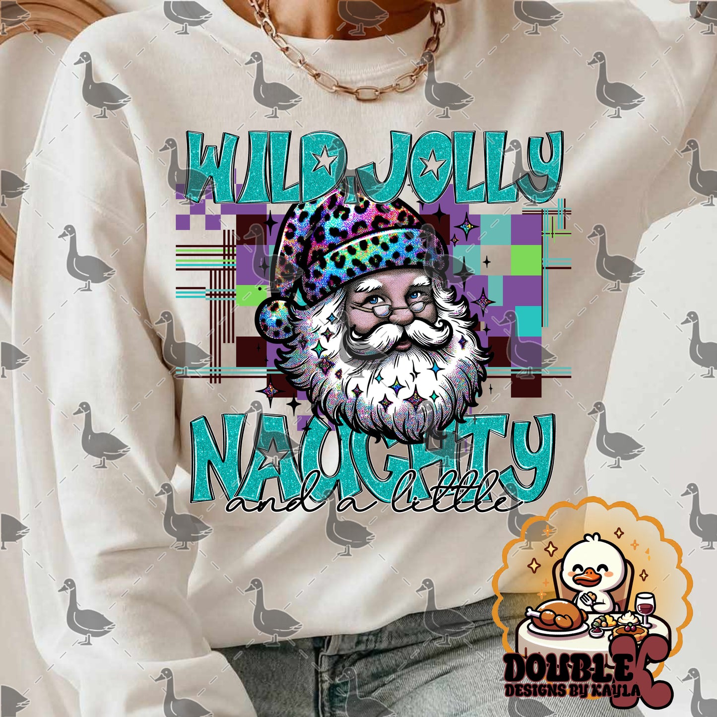 Wild, Jolly, and a Little Naughty Digital Design