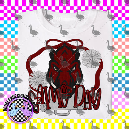 Game Day Bow + Pom Graphic Design Bundle – 16 Team-Inspired PNGs